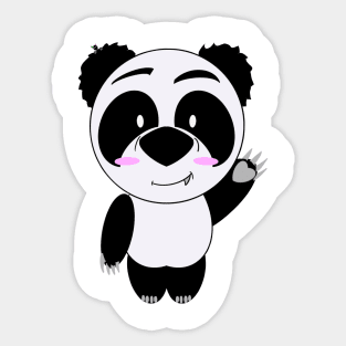 happy panda Sticker